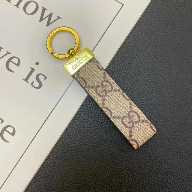 Gucci GG Marmont Keychain Coated Canvas