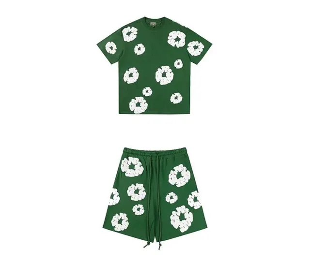 Balenciaga Flower Print Set