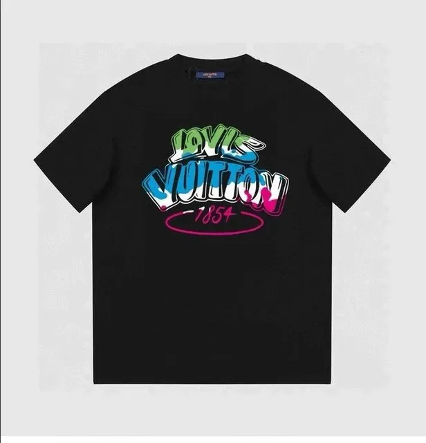 Louis Vuitton Graphic T-Shirt Graffiti Logo