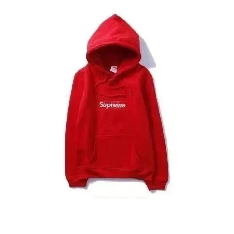 Supreme Box Logo Hooded Sweatshirt Red