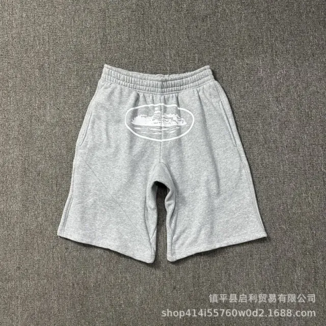 809灰色短卫裤