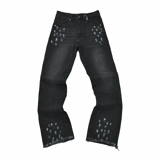 Gallery Dept. Distressed Jeans Paint-Splatter Wash