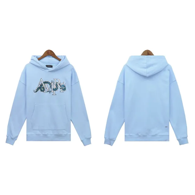 Amiri Hoodie Dragon Logo