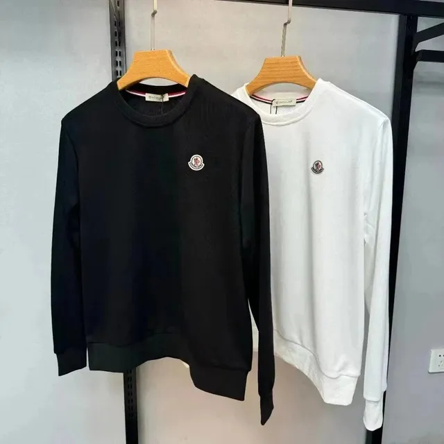 Moncler Crewneck Sweatshirt Logo Embroidered