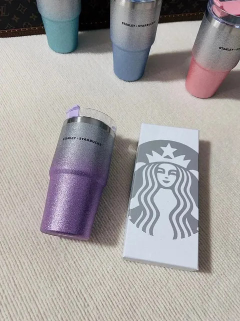 Stanley Tumbler Glitter Gradient