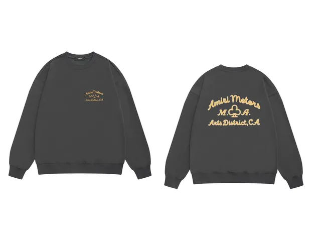 Crewneck Sweatshirt Amiri Motors Logo