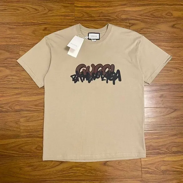 Gucci Graphic T-Shirt Graffiti Logo