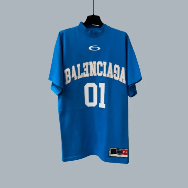 Balenciaga College Tee 01 Arch Logo