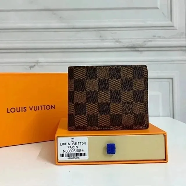 Louis Vuitton Bifold Wallet Damier Ebene