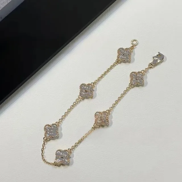 玫瑰金 满钻mini六花