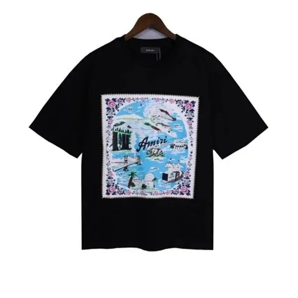 Amiri Graphic Tee California Print