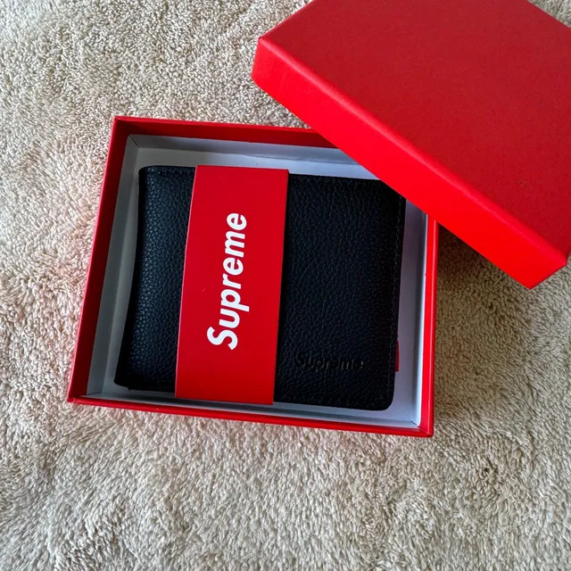 Supreme Box Logo Wallet Black