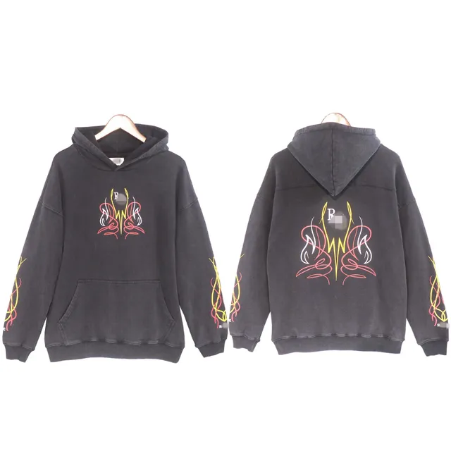Corteiz Flame Graphic Hoodie