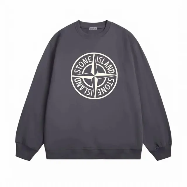 Stone Island Compass Logo Sweatshirt Classic Logo