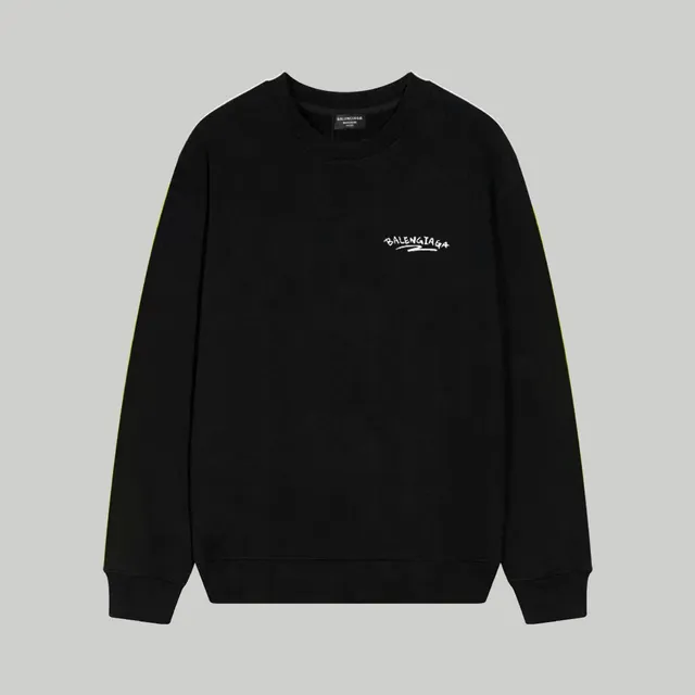 Balenciaga Crewneck Sweatshirt Logo Embroidery
