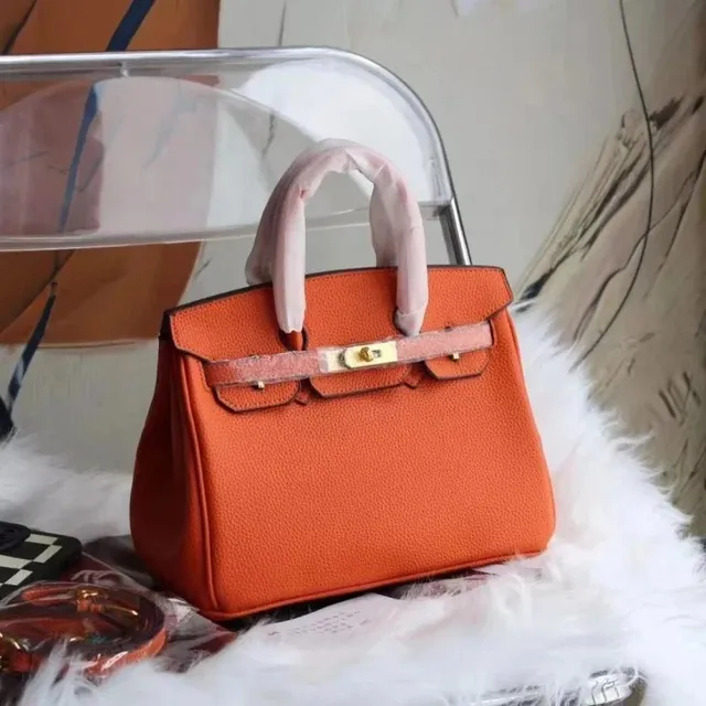 Hermès Birkin 25 Tangerine Clemence