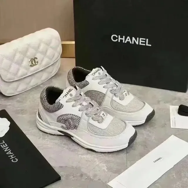 Chanel Trainer Quilted Tweed