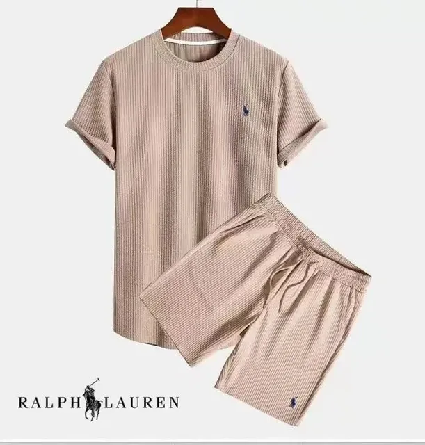 Polo Ralph Lauren Ribbed Knit Set Polo Pony Logo