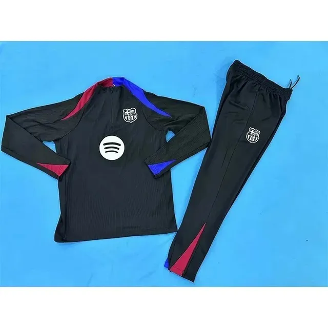 FC Barcelona Training Set Spotify Sponsorship