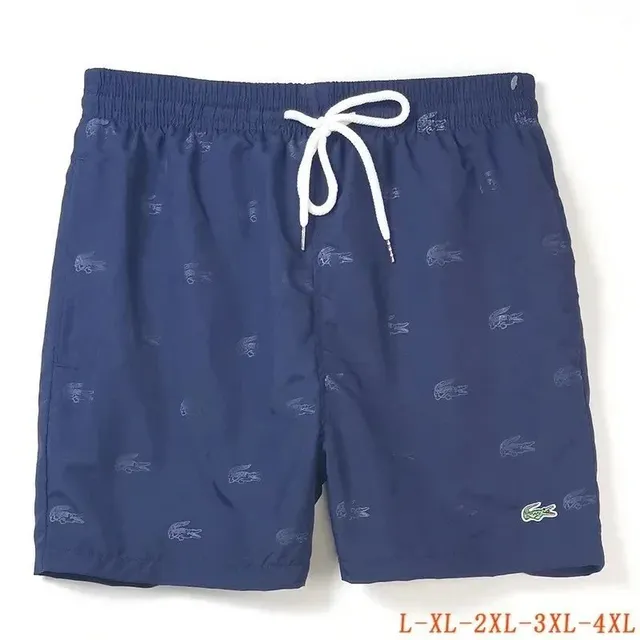 Lacoste Swim Shorts All-Over Crocodile Print