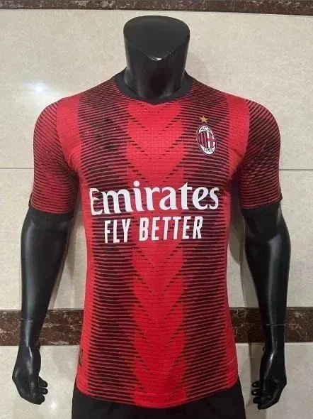 AC Milan × Adidas Home Jersey Emirates Fly Better