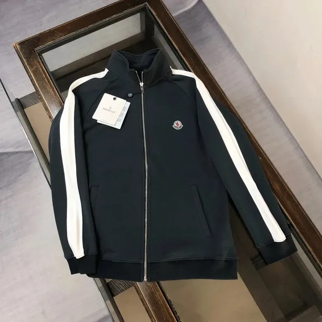 Moncler Track Jacket Contrast Stripe