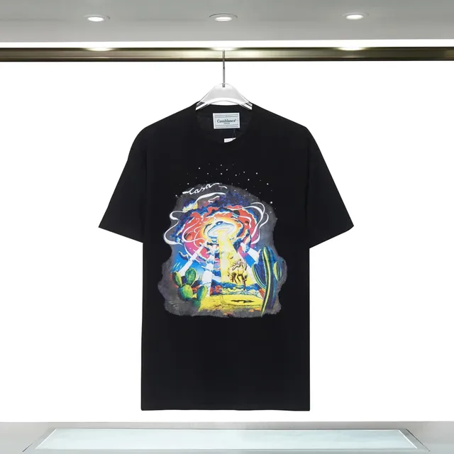 Casablanca Graphic Tee Cosmic Cactus Print