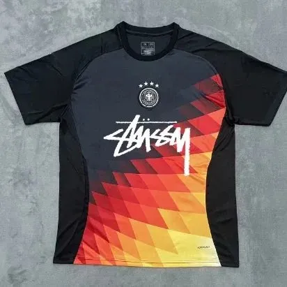 Stüssy Germany National Team Jersey Stussy x DFB Graphic