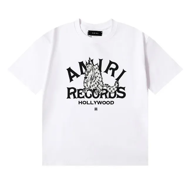 Amiri Records Tee Hollywood Graphic