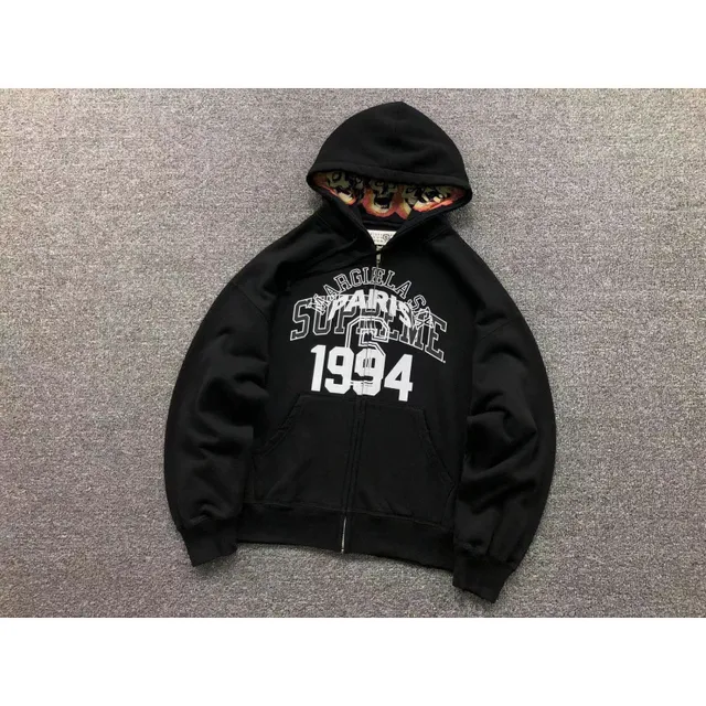 Supreme × Maison Margiela Zip-Up Hoodie Margiela Paris 1994