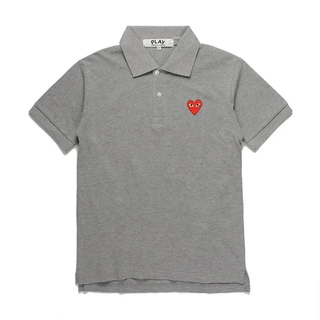 Comme des Garçons Polo Shirt Heart Logo