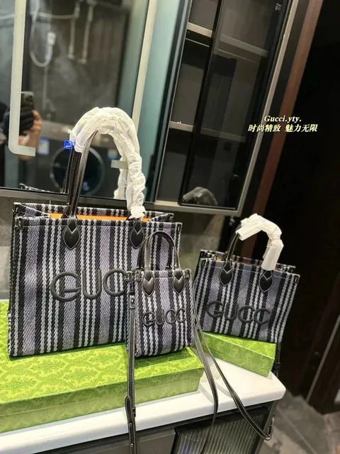 Gucci Jackie 1961 Striped Web