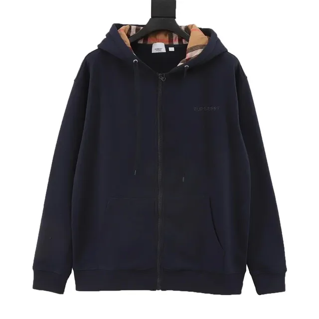 Burberry Zip-Up Hoodie