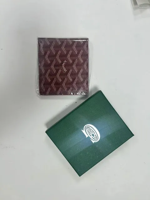 Goyard Saint Louis Wallet Chevron Pattern