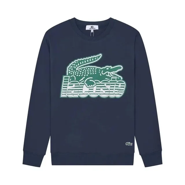 Lacoste Crewneck Sweatshirt Large Croc Logo