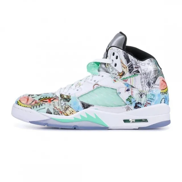 Air Jordan 5 Off-White Graffiti