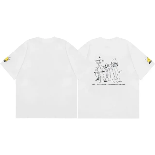 Anti Social Social Club Graphic Tee Collaboration Print
