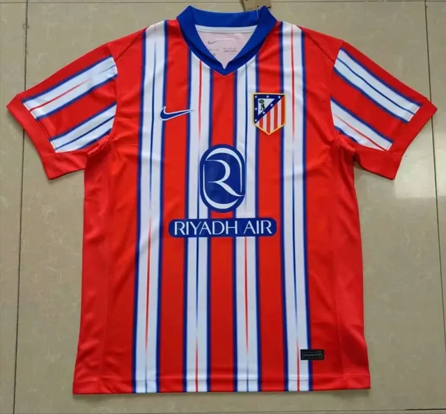 Adidas × Atlético Madrid Atletico Madrid Home Jersey Riyadh Air Sponsor