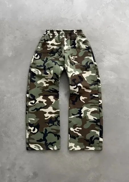 Camo Sweatpants Woodland Camo