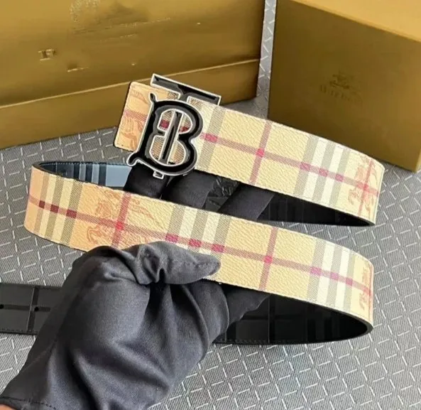 Burberry Check Belt Classic Nova Check