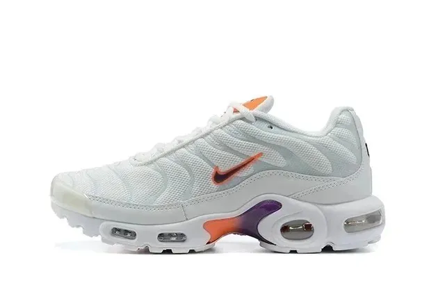 Nike Air Max Plus White Orange Purple