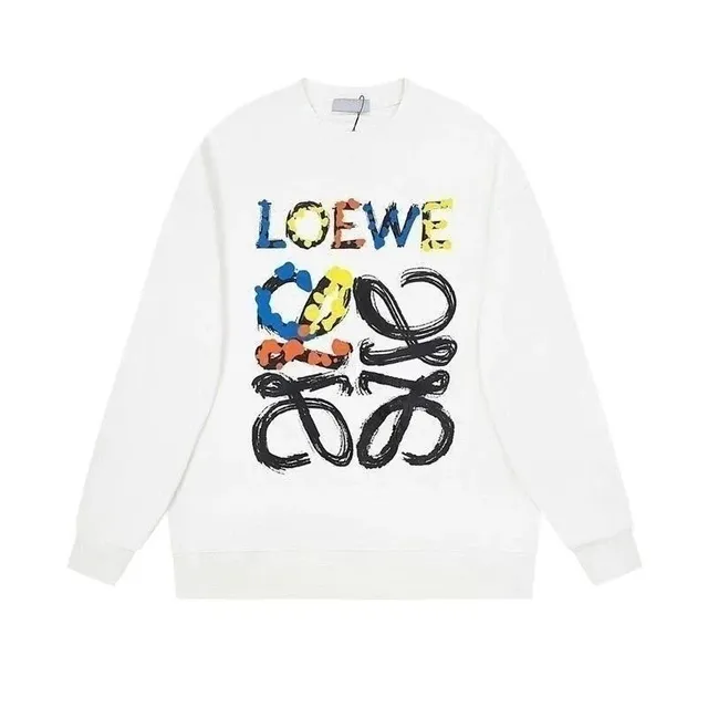 Loewe Crewneck Sweatshirt Multicolor Logo Print