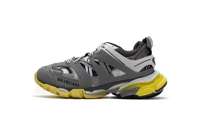 Balenciaga Triple S Grey Yellow