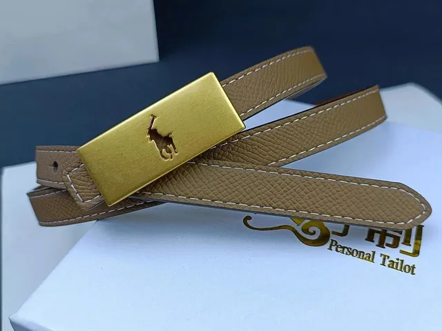 Polo Ralph Lauren Polo Bear Belt Gold Buckle
