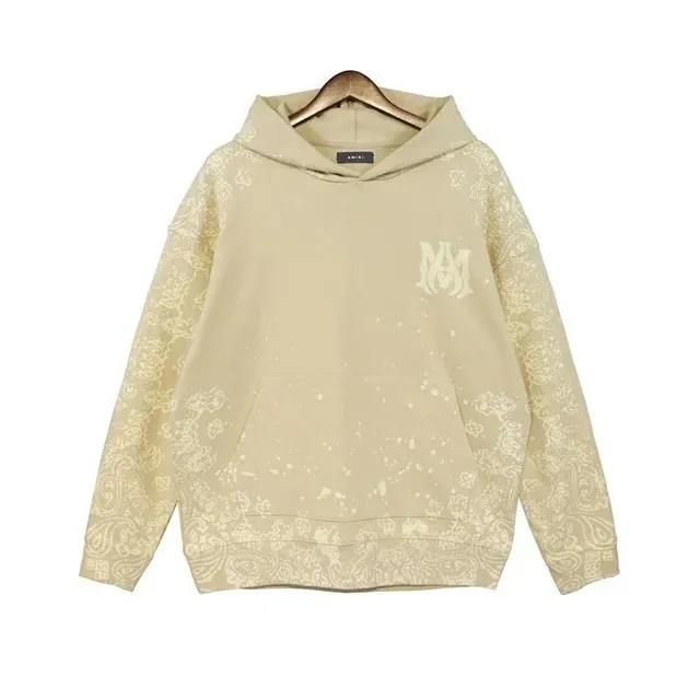 Amiri Hoodie Paisley Print