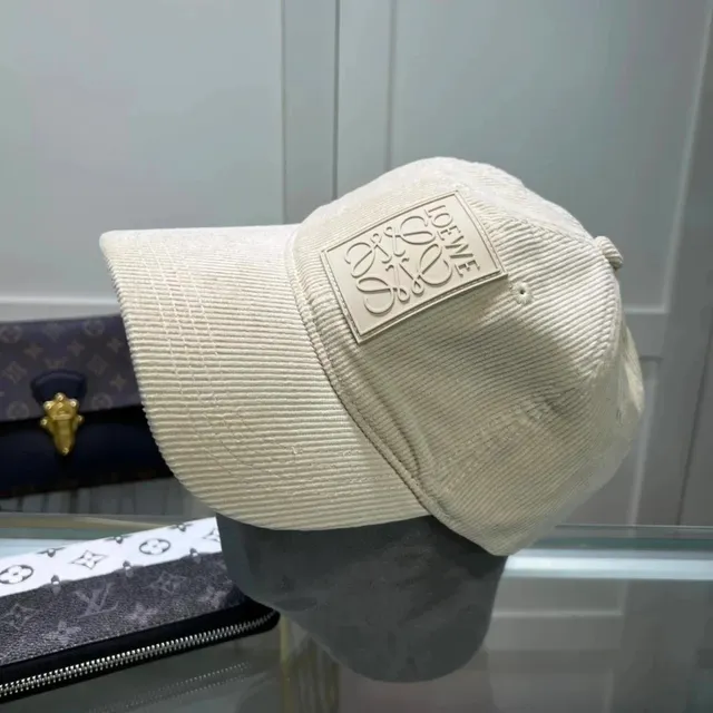 Loewe Corduroy Cap Logo Patch