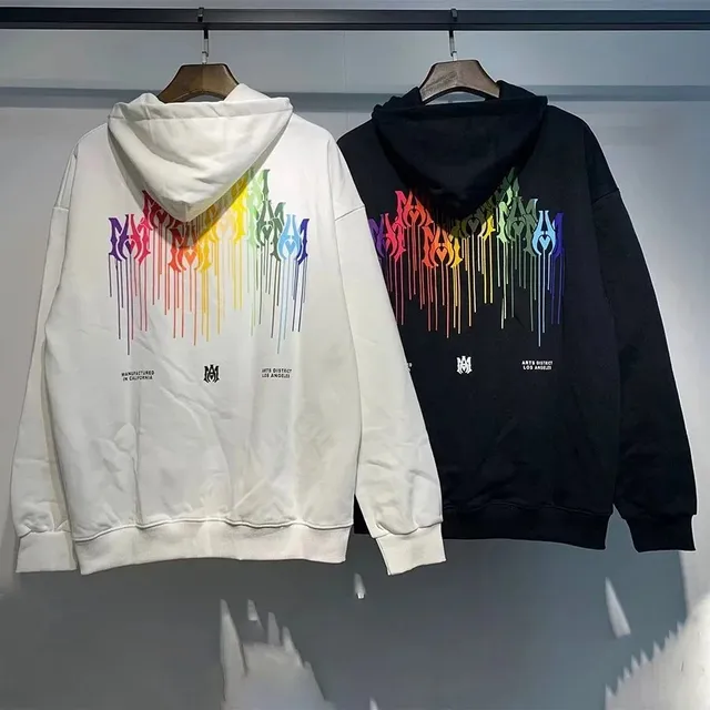 Gallery Dept. Hoodie Rainbow Drip Logo