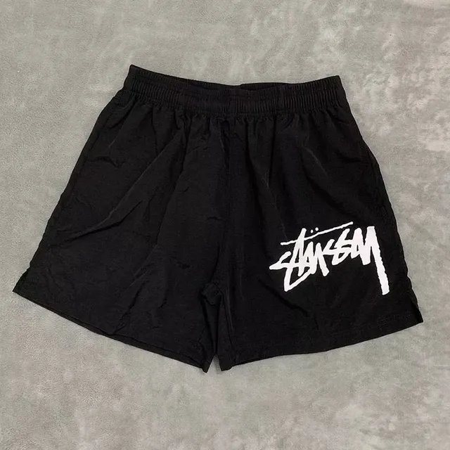 Stüssy Logo Shorts White Graffiti Logo