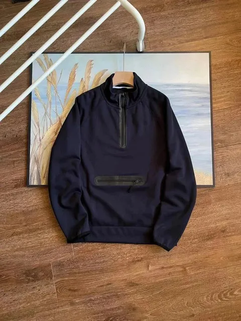 Nike Tech Fleece Half-Zip Navy