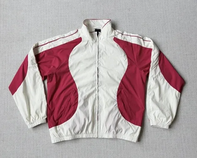 Nike Windrunner Jacket White and Red